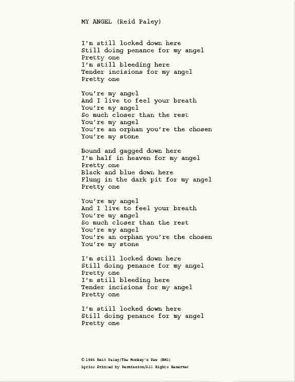 REID PALEY - My Angel